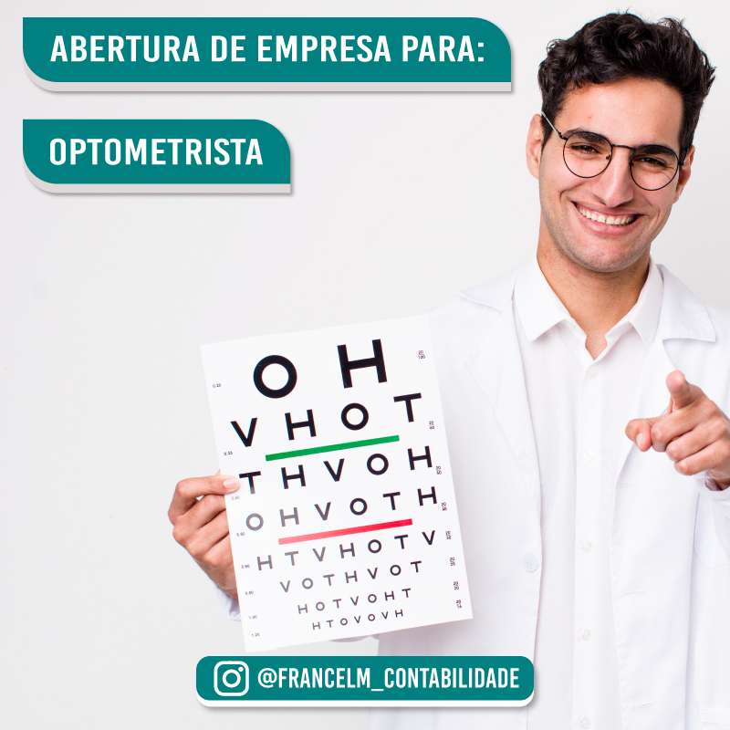 Abertura de empresa (CNPJ) Para Médico Optometrista: Como regularizar?